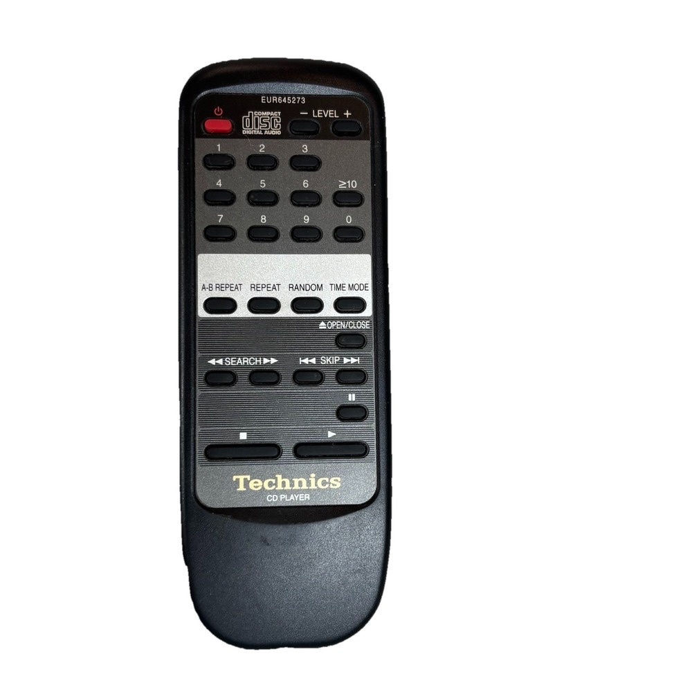 Technics Eur645273 Remote Control‎ Oem Original Cd Player Tested
